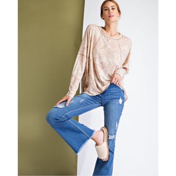 🪷Printed Loose Fit Top🪷 - Picture 5 of 7